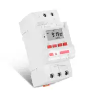 Sinotimer 30A Digital Timer Switch with Multiple ON/OFF Settings per Day