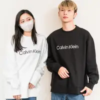 在飛比找momo購物網優惠-【Calvin Klein 凱文克萊】CK 男版 刺繡文字L