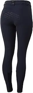 [HORZE] Mila Women's High Waist Silicone Full Seat Breeches with Phone Pocket