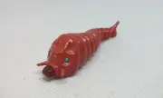 VIntage Mothra Larva (1992) 1 7/8" Long Figure Godzilla Set Bandai 1996