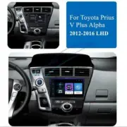Car 9" Stereo Radio GPS Navigation WiFi For 12-16 Toyota Prius V Plus Alpha LHD (for: Toyota)
