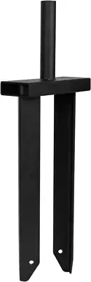 Flag Spike Ground Stake, Heavy Duty Flag Pole Ground Stake Fits Flag Poles with