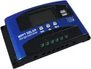 Ozoffer 40A Solar Panel Charge Controller 12V 24V Regulator Auto Dual USB Mppt (40A)