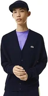 [Lacoste] Men's Essentials Button Front Cardigan
