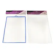 2x Table Mirror W/ Back Stand Wall Mount Dressing Vanity Cosmetic Makeup Bedroom