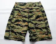 Virus Women's Active Embark 6" Biker Shorts CA4 Jungle Camo Small NWT