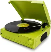 Vintage Suitcase Turntable with Bluetooth & USB - Classic Wooden Retro Style