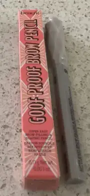 Benefit Goof Proof Brow Pencil 2 Warm Golden Blonde 0.11g Mini Travel Size NEW