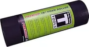 Body Solid Tools Exercise Premium Full Round Foam Roller, Black, 46 cm Length