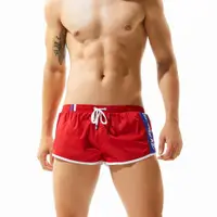 在飛比找ETMall東森購物網優惠-seobean速干沙灘褲男士溫泉游泳跑步健身二分褲休閑運動短