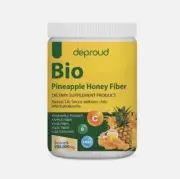 Pineapple Honey Flavor Fiber Drink Multi Vitamin C B Plus Glutathione FOS GOS