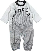 SHORH KID'S(ショーキッズ) SD-70883 T/C Mini Fleece Transfer Style Coveralls for Fall and Winter