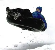 New 36" Rubber Snow Tube Winter Sledding Tubing 10.00-20 with Safety Valve 2920