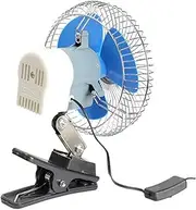 MCFPGFVKNA 50% 12/24V Small Summer Car Low Noise Air Conditioner Rotatable Clip Cooling Fan Car Fan and kit(24V)