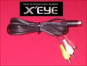 Stereo AV Audio Video Cable TV Connection for the JVC X Eye System