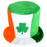 St Patrick's Day Irish Flag Plush Hat