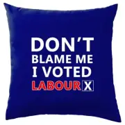 Don't Blame Me I Voted Labour - Cushion - Keir PM Starmer Prime Minister