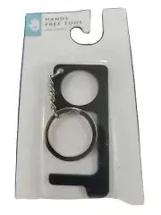 HANDS FREE TOOL Safe No Touch Keys Chain, buttons, open doors,levers Stop Germs