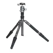 Benro Bat 05A VX20 Ball Head, Aluminium 4 Section PU50X Plate Photo Tripod Kit