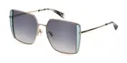 Police SPLL37 STAGEDIVE 12 0594 Women’s Sunglasses Gold Size 56