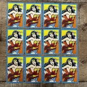 12 Single Swap Playing Cards Wonder Woman Lot Crafting Collecting Trading