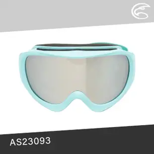 【ADISI】女款抗UV防霧雪鏡 AS23093 / 霧湖藍框(雪鏡 滑雪鏡 滑雪護目鏡)