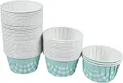 LABRIMP 50pcs Paper Cake Cups High Temperature Resistant Muffin Liners for Cupcakes Smooth Surface for Easy Release for Parties and Baking Needs