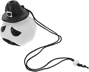 GARVALON Aztaka Death Ghost Whistle Realistic Skull Design for Halloween Parties Produces Eerie Screams Ghostly Sounds Compact Noise Maker for Spooky Pranks