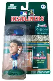 New Sealed 1996 Headliners Chipper Jones, Atlanta Braves MLB Baseball 3" Figure