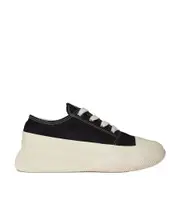 Stella McCartney Loop Lace-Up Sneakers 41 Black