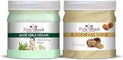 Pink Root Aloe Vera Cream 500gm with Blackheads Scrub 500gm