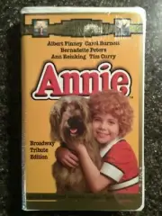 Annie VHS Broadway Tribute Edition Clamshell NEW/SEALED/WATERMARK