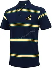 TIDWELL Wallabies 2024 Rugby Stripe Pique Polo