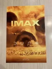 ‘24 DUNE PART TWO EARLY ACCESS AMC IMAX MOVIE POSTER 17x11.5 NOT FOLDED SEE PICS