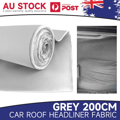 Velour Softness Car Interlining Headliner Fabric Materials Enhance Roof Lining (for: Porsche)