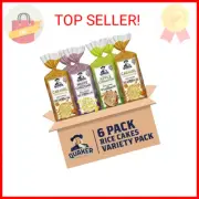 Quaker Large Rice Cakes, Gluten Free, 3 Flavor Variety Pack, 6 Count