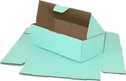 240 x 125 x 75mm Die cut Mint Blue Mailing Box B331