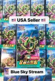 Pokemon Blue Sky Stream Korean Booster Box Sword & Shield / Evolving Skies