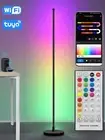 160cm Gaming Room Modern Corner Floor Lamp Smart LED Bluetooth Music Dimmable