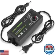 60W Power Supply Adjustable DC 3V ~ 12V 5A, Variable Universal Switching AC/D