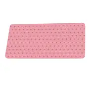 Anymob Mouse Pad Red Pink 400X700X2MM Minimalist Desk Gaming Laptop Desk Pad