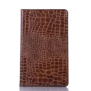 MCC For Samsung Galaxy Tab S7 11" (2020) T870 T875 Croc-style Case Cover inch [Brown]