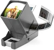 35mm Portable LED Negative and Slide Viewer LED Daylight Desktop Slide Viewer 3X Magnification for 35mm Slides