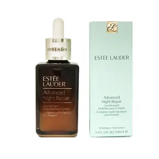 ESTEE LAUDER雅詩蘭黛 特潤超導特惠組 (特潤超導全方位修護露100ml+特潤全能修護亮眼霜15ml) 小棕