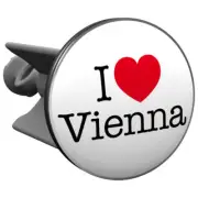 Plopp Sink Plug I love Vienna, Plug, for Wash Basin, Drainage