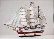 Sailboat Model for Eagle Tabletop Carving 65CM Home Office High-end Decorations Display Souvenirs Craft Boats Men and Women