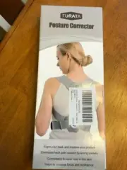 Turata Unisex Posture Corrector Upper Back Brace Eliminates Pain Size Large NWT