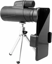 Monocular Telescope Night Vision, Cosmic Scope Monoculars for Smartphone with Tripod and Holder, Waterproof High Powered Monoscope for Stargazing Bird Watching Little Surprise