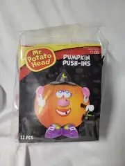 NEW Playskool Mrs Potato Head Pumpkin Push Ins Witch Accessories for Halloween