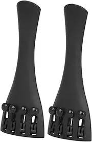 Levemolo 2pcs Cello String Board Replacement Carbon Fiber Cello Tailpiece Lightweight Durable for Violin Tuning Essential Accessory for Musicians